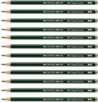 Faber-Castell 9000 4B Drawing Pencil 12-Pieces (FC90004BP)