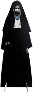 lckellong Life Size Horror Cardboard Cutout Halloween Michael Figure Decorations - Woman 1 Black