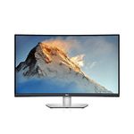 Dell S3221QS 31.5 Inch 4K UHD (3840x2160) 1800R Curved Monitor, 60Hz, VA, 4ms, AMD FreeSync, 99% sRGB, Built-in Speakers, DisplayPort, 2x HDMI, 3x USB 3.0, 3 Year Warranty