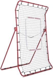 Rukket 4x7 Pitch Back Baseball/Softball Rebounder PRO, Pitching and Throwing Practice Partner, Adjustable Angle Pitchback Trainer