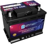 Mighty Max Battery MM-H5 Start and Stop Car BCI Group Size 47 12V 60 AH, 100RC, 680 CCA Rechargeable AGM Car battery