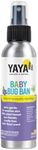 YAYA ORGANICS Baby Bug BAN – All-Natural, Proven Effective Repellent for Babies, Children and Sensitive Skin (4 Ounce Spray)
