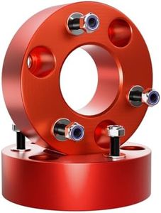 EVIL ENERGY 2.5" Leveling Lift Kit Compatible with 2006-2023 Ram 1500 (4WD Only), 2005-2011 Dakota (2WD Only), 2.5 inch Front Suspension Forged Strut Spacers Red