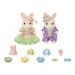 Calico Critters Easter Celebration Set, Limited Edition Doll Playset with 2 Figures and Accessories