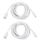 Long Micro USB Cable 13ft Replacement for wyze Camera, wyze cam v3 and V2, wyze cam pan v2, Blink Mini Camera, Xbox One, Eufy cam 2, Oculus Go, ps4 Controller Charger Cord 2-Pack