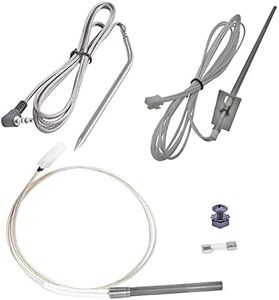 DONSIQIZZ Replacement for Camp Chef RTD Temperature Probe Sensor, Hot Rod Ignitor and Meat Probe Part Kit for Camp Chef Wood Pellet Grill Digital Thermostat Parts