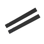 2 Pack Heart Rate Monitor Armbands, Elastic Straps Compatible with Orange Theory Fitness, OTF, OT Beat Burn, Polar Verity Sense, Wahoo, Comfortable & Secure Fit for Workouts (2 × Black)