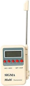 Sigma Instruments Digital Temperature Meter/Thermometer with Sensor (-50C To 300C)