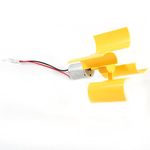 Oubit DIY Vertical Wind Turbine Generator Kit with 4 Blades - Small DC Motor Electricity Generator for Science Education - Wind Power Generation Model and Eco-Friendly STEM Learning Tool