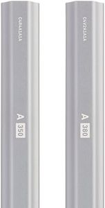 StringKing A Series Defense Lacrosse Shaft 350 Grams (Silver)
