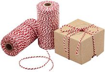 HOKI Cotton Bakers Twine Red & Whit