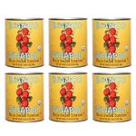 (Pack of 6) Bianco DiNapoli California Peeled Organic Whole Tomatoes 28 oz Cans