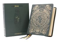 The Jesus Bible Artist Edition, ESV, Genuine Leather, Calfskin, Green, Limited Edition: English Standard Version, Green, Genuine Leather, Calfskin