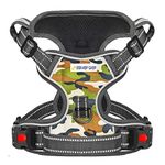 Indihopshop PRO Harness No Choke | Reflective (M, Camouflage)