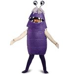 Disguise Costumes Boo Deluxe Toddler Costume, Purple, Small (2T)