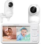 Momcozy Baby Monitor with 2 Cameras