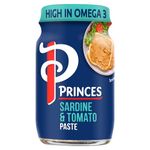 Princes Sardine and Tomato Paste 75 g (Pack of 12)