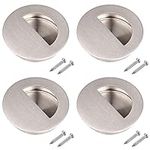 Wolfride 4PCS Round Recessed Door H