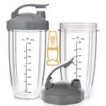 32oz Oversized Cup Set Compatible with Nutribullet 600W 900W