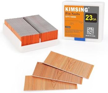 China-top Silver P625 23 Gauge 1-inch (25mm) Length Pinner Nails Pin Nails Headless Pins 10,000 PCS/Box