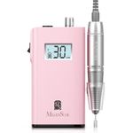 MelodySusie Entry-Level Clip-On Rechargeable Nail Drill, Scamander(SC320H) 30000RPM Popular Classic E-File with LCD Display for Manicure Shaping & Gel Removal, Perfect for Nail Art Training & Home Use
