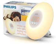 Philips HF3500/60 SmartSleep Wake-Up Light Therapy Alarm Clock with Sunrise Simulation