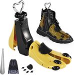 UHIAGREE Shoe Stretcher Women Men, Boot Stretcher, Adjustable Unisex Boot Wide Feet M Yellow ABS Plug (For Wm's 10-12, Men's 9-11) Pack of 1