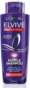 L'Oréal Paris Shampoo Antigiallo Color Vive Purple, Shampoo Antigiallo Per Capelli Schiariti, Biondi, Decolorati E Grigi, 200 Ml