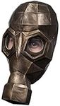 Ghoulish Productions Low Poly Gas Jr. Mask.Bronze Gas Mask Child Mask.Halloween Mask.Child One Size Latex Mask.JR Mask Line