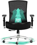 Big and Tall Office Chair 500lbs, E