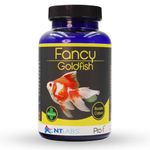 NT Labs Pro-f Fancy Goldfish, Fancy Goldfish Food, Aquarium Fish Food, Slow Sinking Pellet, Nutritious Fish Feed, SIZE - 130 gm