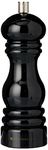 MasterClass Pepper Mill or Salt Grinder with Interchangeable Cap, Black, 17cm