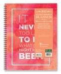 TF PUBLISHING 2017 Never Too Late 12 Month Perfect Planner