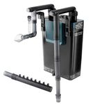 BAITAI Hang On Back Filter, Fish Tank Filter 650L/H, External Aquarium Filter with Ultra-Silent Multi-Stage Filtration, Adjustable Flow & Oxygen Circulation for 106–231L Medium & Large Tanks