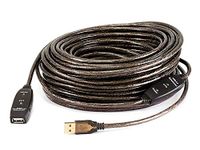 Monoprice 82ft 25M USB 2.0 A Male to A Female Active Extension / Repeater Cable (Kinect & PS3 Move Compatible Extension)