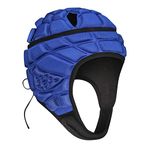 Soft Shell Football Rugby Headguard Foam Cotton Head Protective Soft Padded Headgear Soccer No Bump Cap for Kids Youth