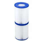 Bestway Pool Filter Cartridge (II) for Bestway Swimming Pool, Pool Cleaning Filter, Easy Installation, White