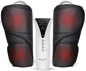 QUINEAR Leg Massager and Air Compression, Calf Massager with 3 Modes 3 Intensities,Leg Compression Massager for Circulation and Pain Relief,Ideal Gift