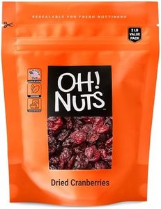 Dried Cranberries | 2 lb - Sweetened Dried Fruit | Packed in New York Zip-Seal Bag for Exceptional Freshness by Oh Nuts