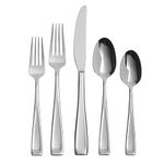 Oneida T711065Dl20 Moda 65 Piece Fine Flatware Set, Service for 12