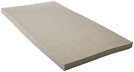 LUCID 3 Inch Bamboo Charcoal Memory Foam Mattress Topper - Twin