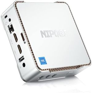 NiPoGi Mini PC Ιntel Alder Lake-Ν95 12th(up to 3.4GHz),16GB RAM 1TB M.2 SSD Mini Computer Gigabit Ethernet, mini pc Windows 11 4K Dual Display/2x HDMI/WiFi/BT Mini Desktop PC for Home/Business/School