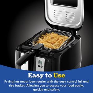 Russell Hobbs 3L Deep Fat Fryer – Stainless Steel Electric Fryer