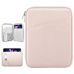 Dadanism 12.9 Inch Tablet Sleeve Case for iPad Pro 12.9" 2021-2018, 12.4" Samsung Galaxy Tab S8+/S7 FE/S7+, 12.3" Surface Pro 8/7/6/5/4/X, Tablet Protective Sleeve Bag, Pink