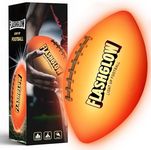 Light Up Football for Boys: Glow in The Dark - Toys for Kids Teen Boys Ages 8-15 - Birthday Christmas Easter Gift Ideas - Outdoor Sports Activity Night Play - 8 9 10 11 12 13 14 15 Years Old Teenager