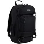 Eastsport Elevated Multi-Compartment Backpack, Black, Modern