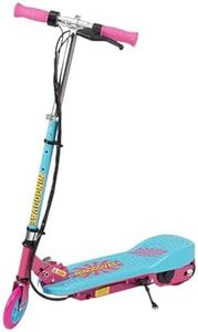 NINODOVAE Electric Scooter for Kids ages 6-12, E scooter, 120W Powerful Motor, height adjustable 82-87-92 cm, W.L. 50kg (Pink)