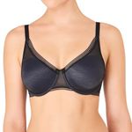 Triumph Womens Infinite Sensation W01 Minimizer Bra, Black, 36D UK