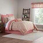 Waverly Comforter Set, Cotton, Rouge, Queen