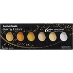 Kuretake Gansai Tambi Starry Colors 6 Color Set